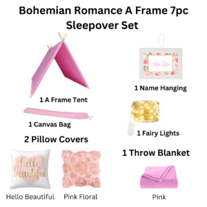 Bohemian Romance A Frame 7 pc Sleepover Set