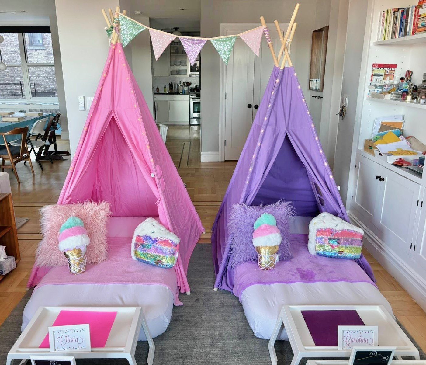 Ice Cream Dreams Theme - Sleepover Party Shop
