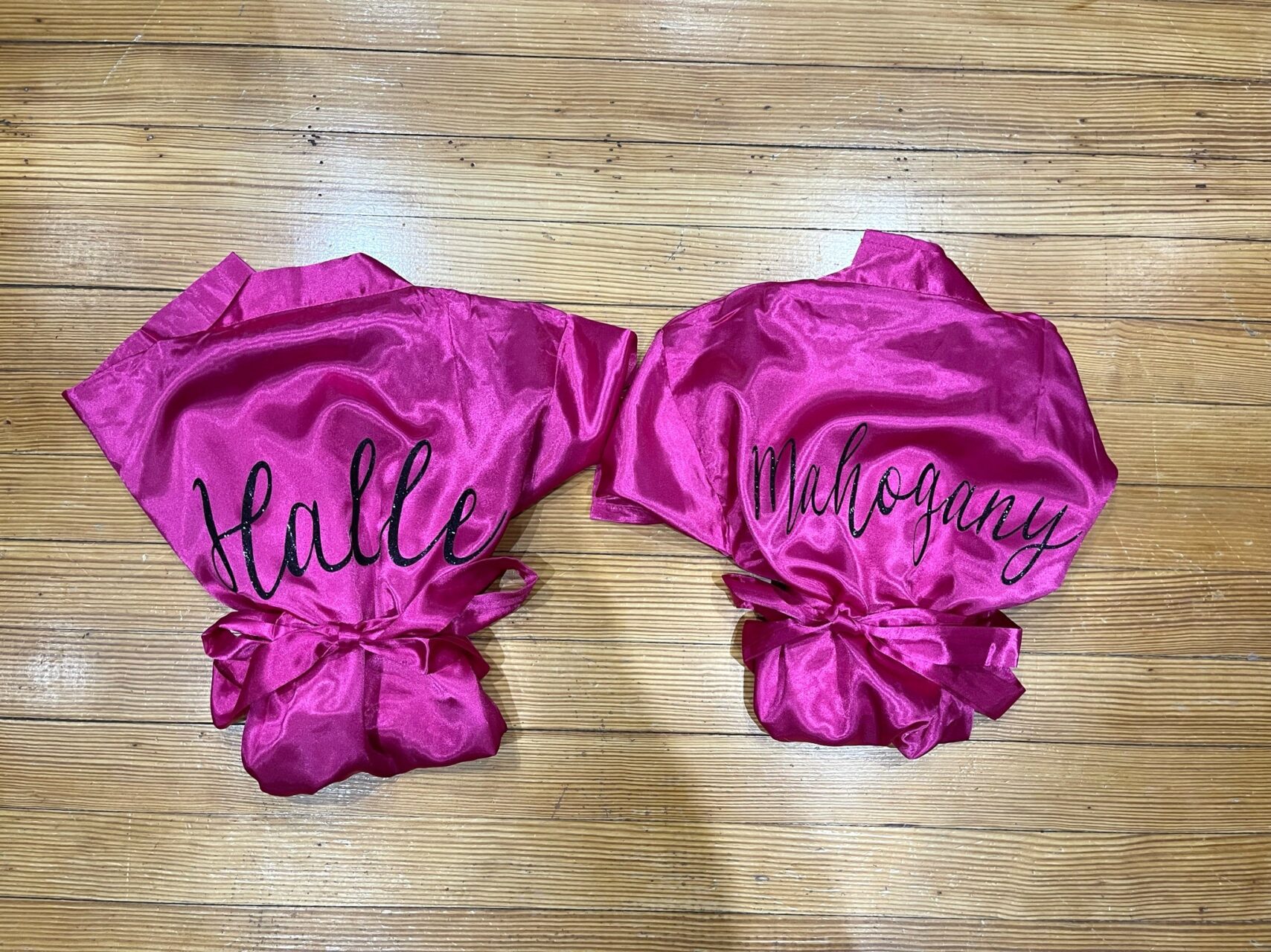 Personalized Robes - Sleepover Party Shop